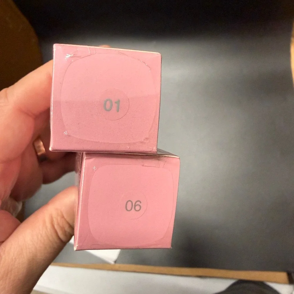 Set of 2 Lip Plumping Booster #01, #06 EXP 10/2026 With Chili Extract